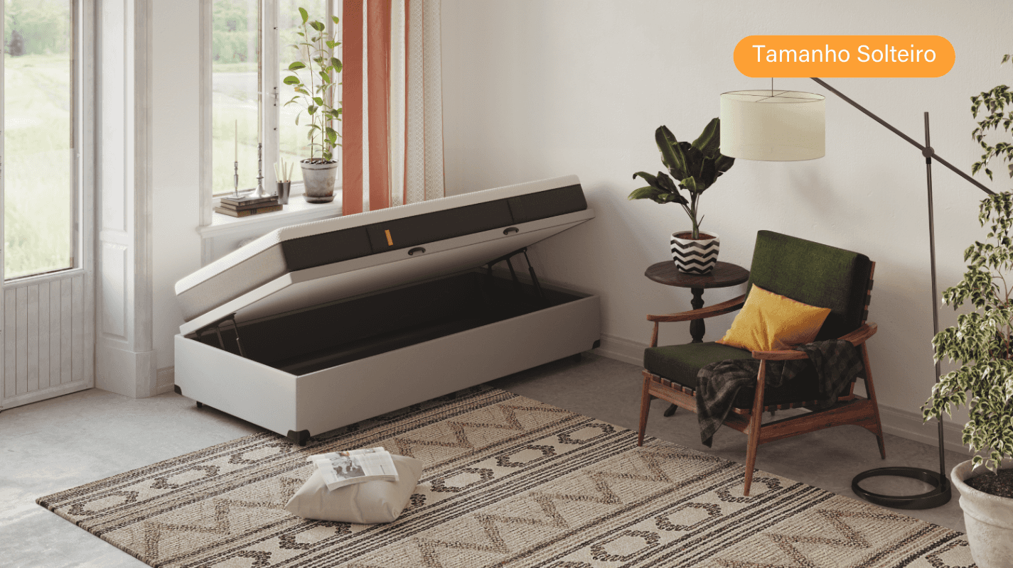 Cama Baú - Solteiro