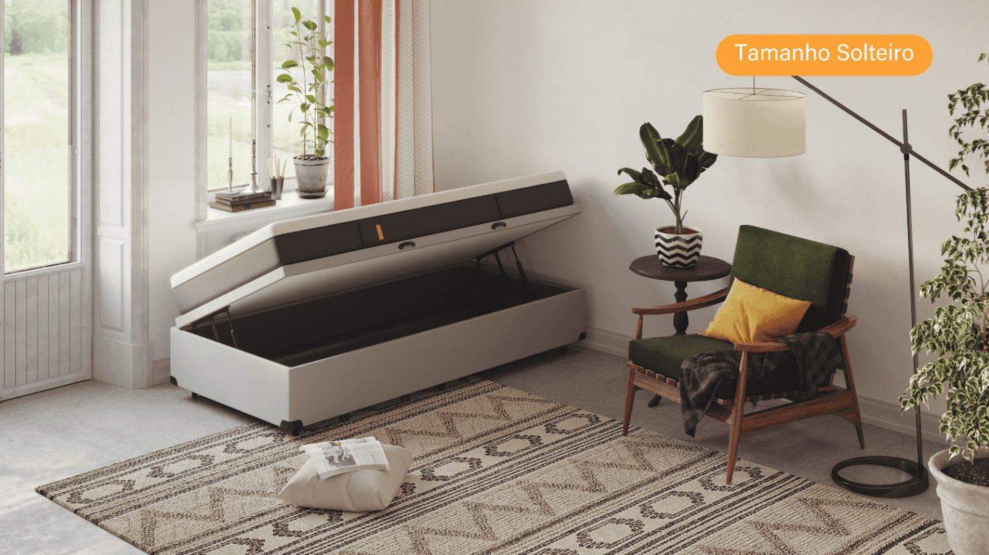 Kit Personalizável Cama Baú + Colchão 5