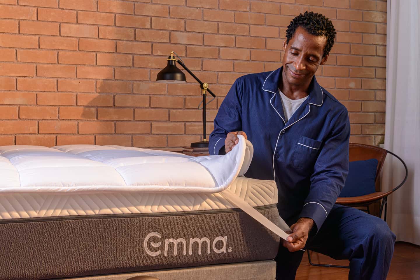 Kit Colchão Premium Hybrid 2.0 + Pillow Top + Travesseiro + Protetor 3