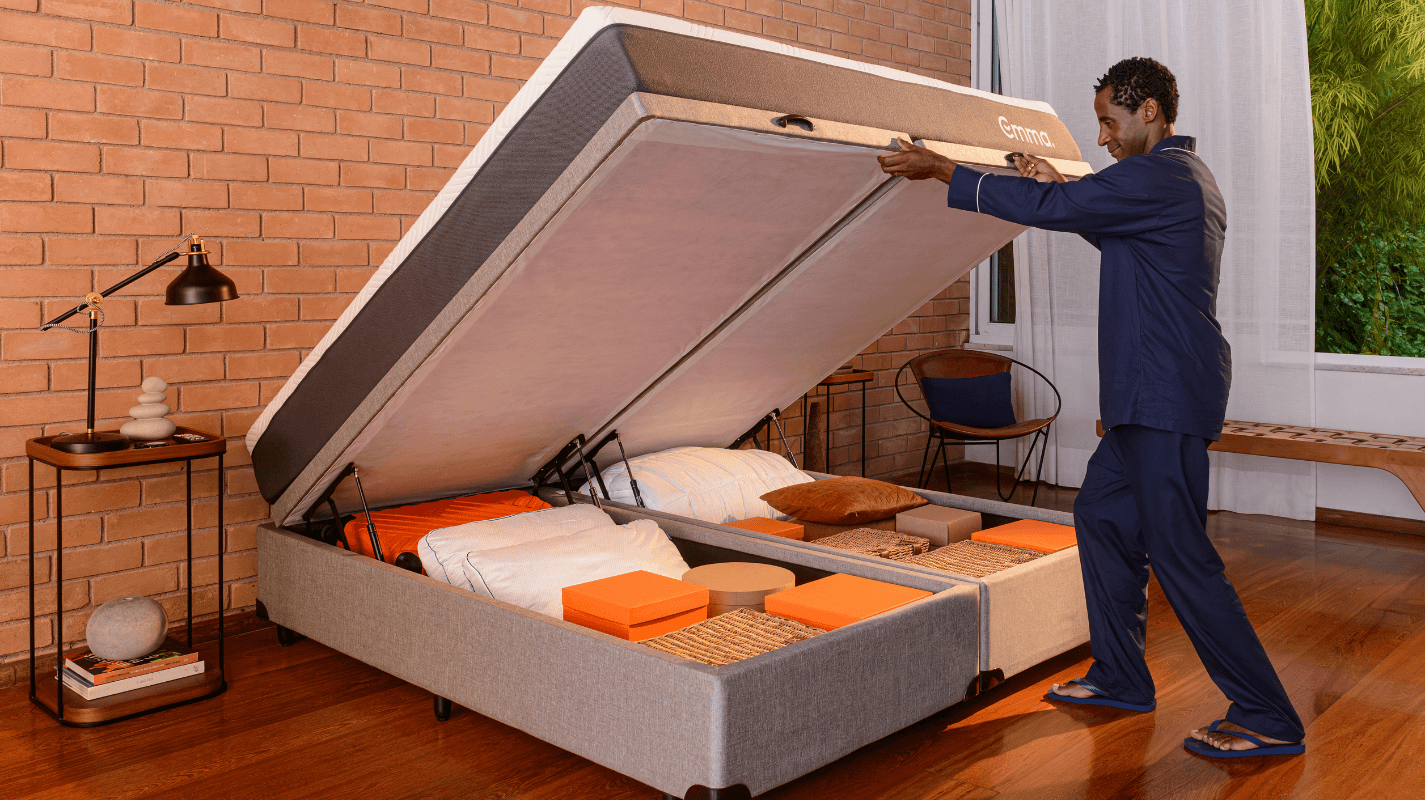 Kit Personalizável Cama Baú + Colchão 2