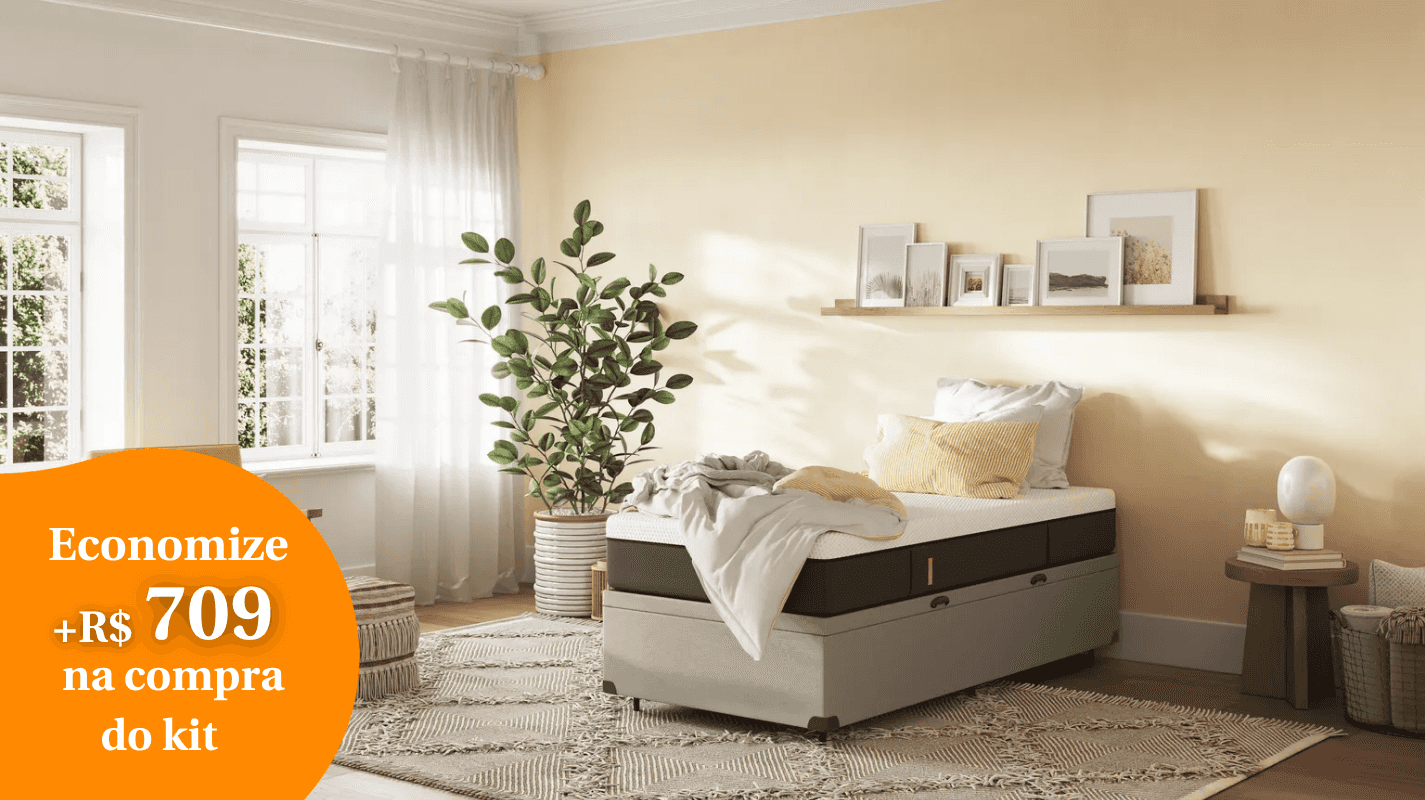 Kit Personalizável Cama Baú + Colchão 1